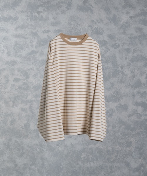 「ADRER」 長袖Tシャツ SMALL パープル メンズ_画像7