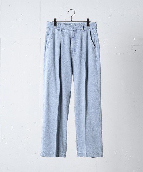 「YOEL」 デニムパンツ MEDIUM ブラック メンズ