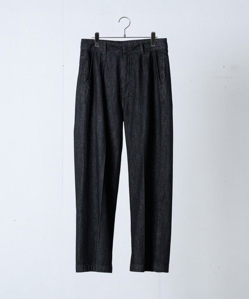 「YOEL」 デニムパンツ MEDIUM ブラック メンズ