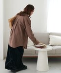 ブラウス シャツ 「WEB限定」配色ストライプ...の詳細画像4