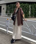 ブラウス シャツ 「WEB限定」配色ストライプ...の詳細画像1