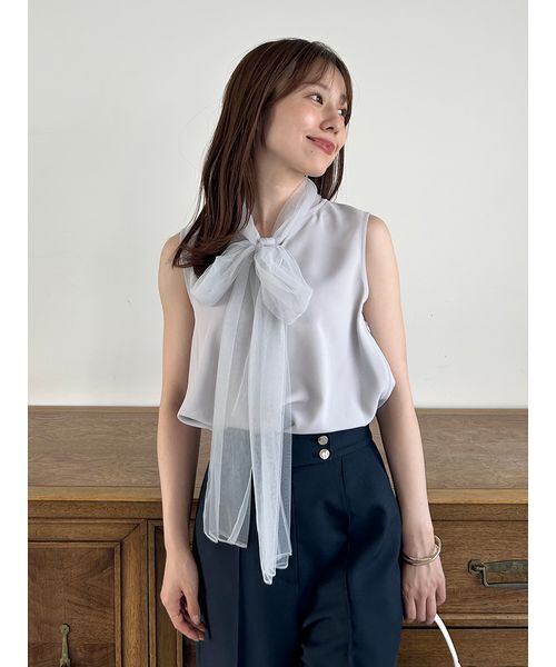 SNIDEL パンツ Sustainableハイウエストワイドパンツ レディース
