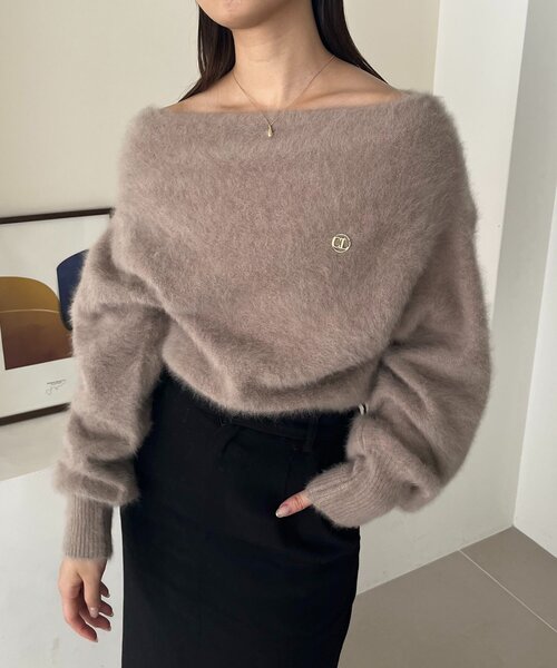 CAPRICIEU LE’MAGE ニット CAPRICIEUX LE'MAGE ニット セーター FOXカシミアドルマンニット