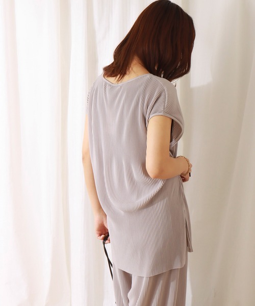 「libelle more」 セットアップ L モカ レディース_画像7