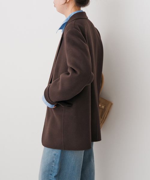 Spick＆Span（スピック アンド スパン） コート アウター 120Sビーバー