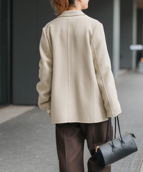 Spick＆Span（スピック アンド スパン） コート アウター 120Sビーバー