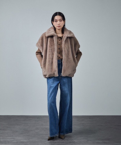 SALON adam et rope'（サロン アダム エ ロペ） ベスト ジレ 「WEB限定