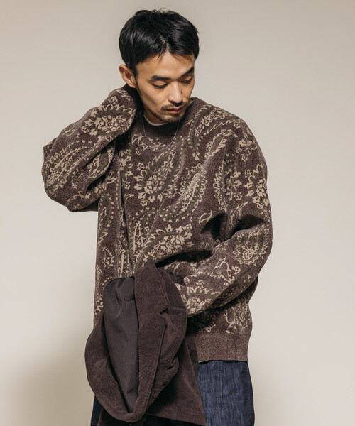 FREAK'S STORE（フリークスストア） セーター ニット ペイズリー総柄