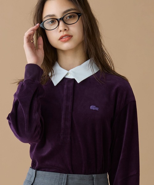 LACOSTE（ラコステ） ポロシャツ ポロ ルーズシルエット サイド