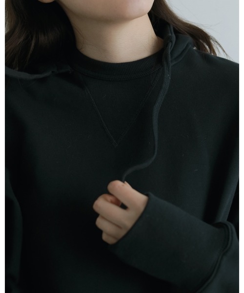 anuke（アンヌーク） パーカー Over Sweat Parka レディース