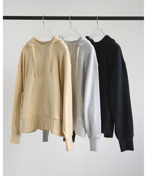 anuke（アンヌーク） パーカー Over Sweat Parka レディース