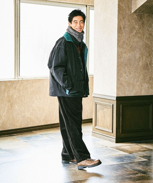 niko and…（ニコアンド） ブルゾン アウター ナイロンスタンドブルゾン