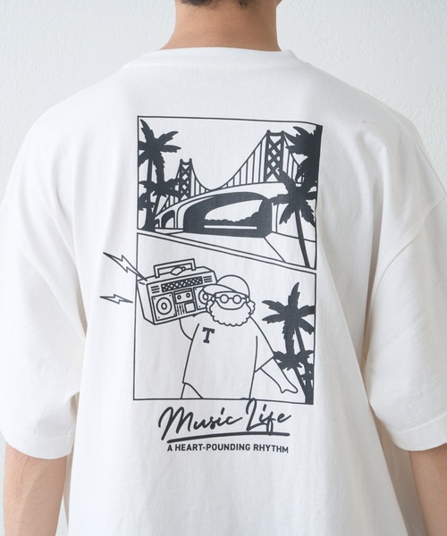 「CIAOPANIC TYPY」 半袖Tシャツ MEDIUM グリーン メンズ_画像8