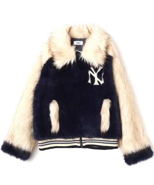 MLB コート アウター atmos pink MLB Faux Far Blouson / アトモス