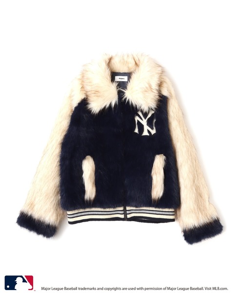 MLB コート アウター atmos pink MLB Faux Far Blouson / アトモス