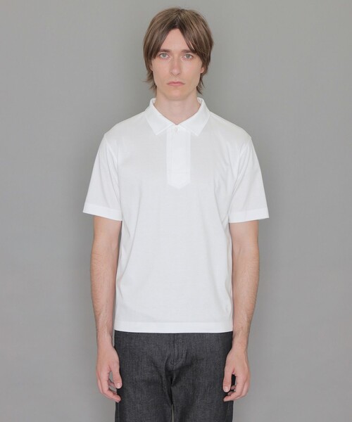 「MACKINTOSH LONDON」 半袖ポロシャツ M ダークネイビー メンズ_4