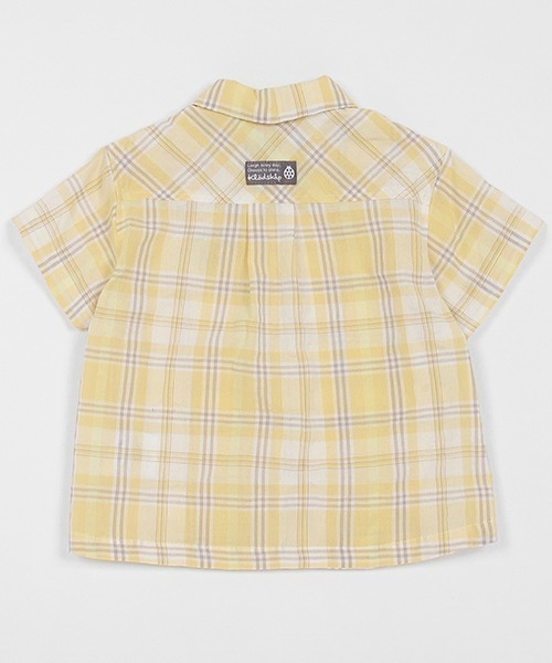 「kladskap」 「KIDS」半袖シャツ 110cm サックスブルー キッズ_画像4