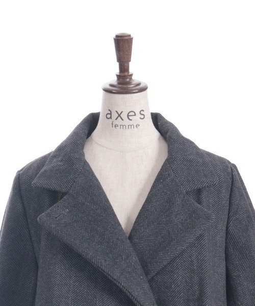 axes femme（アクシーズ ファム） ダッフルコート コート 2WAY
