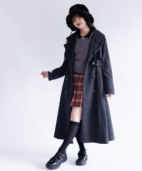 axes femme（アクシーズ ファム） ダッフルコート コート 2WAY