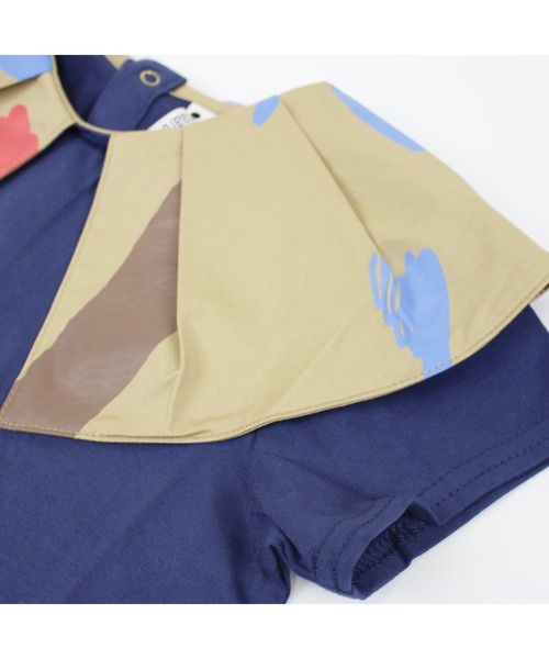 「maarook」 「KIDS」半袖カットソー 130cm ネイビー キッズ_画像8