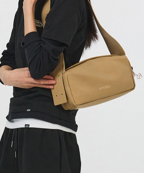 emis ショルダーバッグ バッグ WIDE STRAP HOBO BAG レディース メンズ 