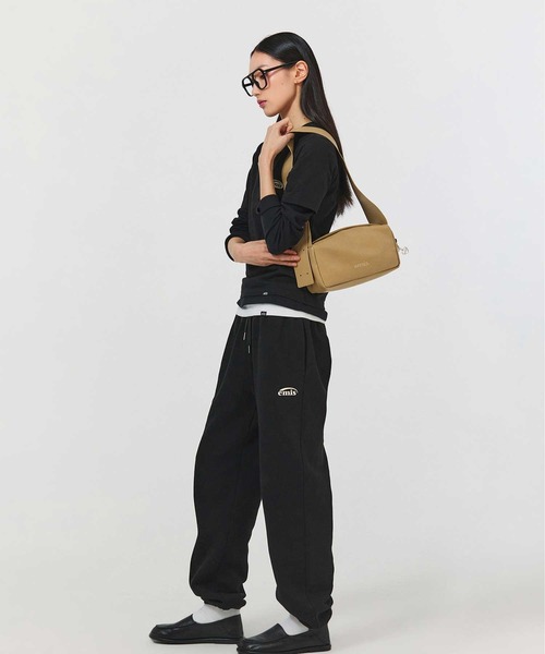 emis ショルダーバッグ バッグ WIDE STRAP HOBO BAG レディース メンズ 