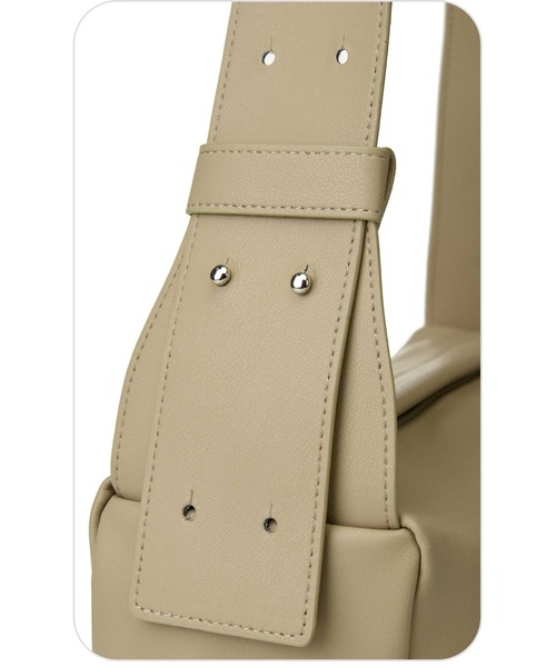 emis ショルダーバッグ バッグ WIDE STRAP HOBO BAG レディース メンズ 