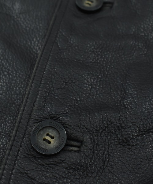 GUESS（ゲス） 革ジャン ライダース 「USED」GUESS カーコート レザー