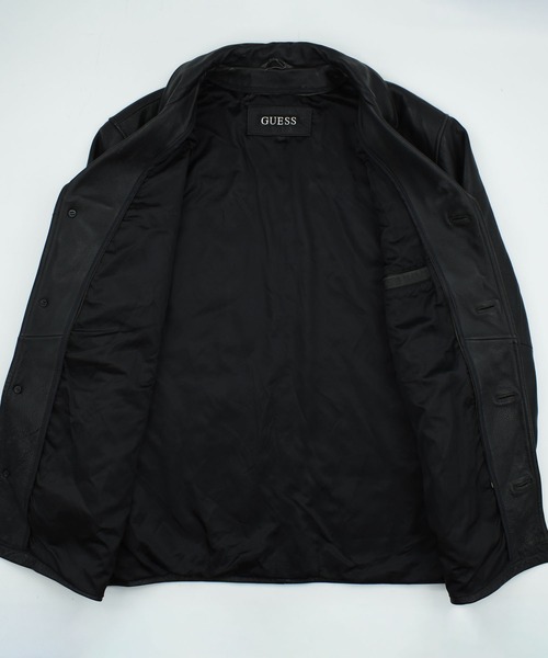 GUESS（ゲス） 革ジャン ライダース 「USED」GUESS カーコート レザー