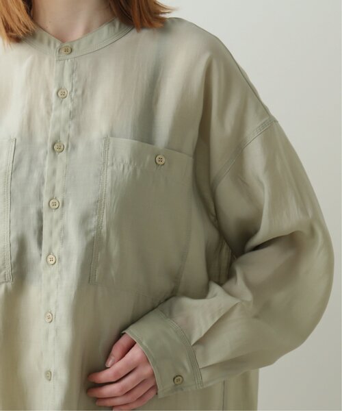 「DOUBLE NAME」 長袖ブラウス FREE キナリ レディース_画像8