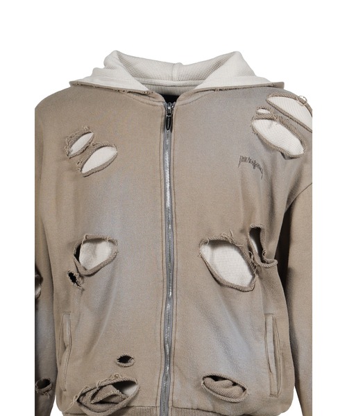 じゅんや JUN／NAKAYAMA(ジュンナカヤマ) THERMAL LAYERED ZIP HOODIEジップ