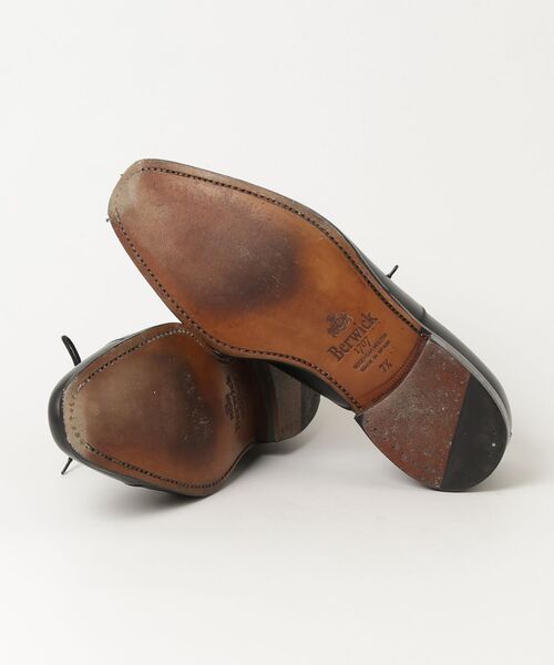 「Berwick1707」 シューズ 7 1/2 ブラック メンズ_画像3