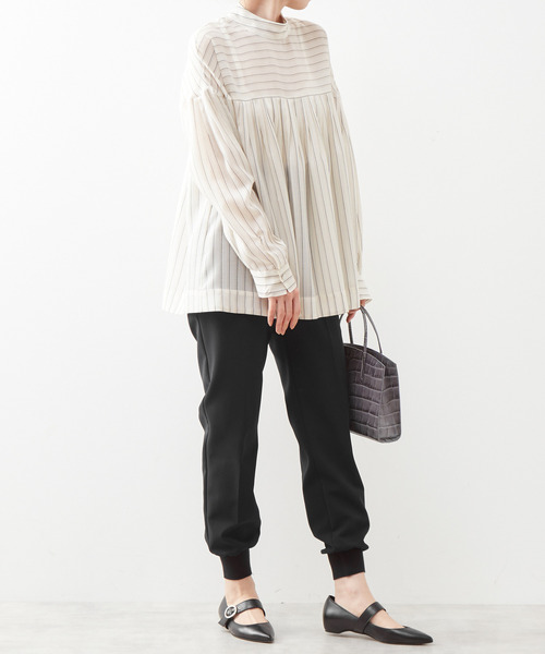 「martinique」 長袖ブラウス FREE ベージュ レディース_画像7