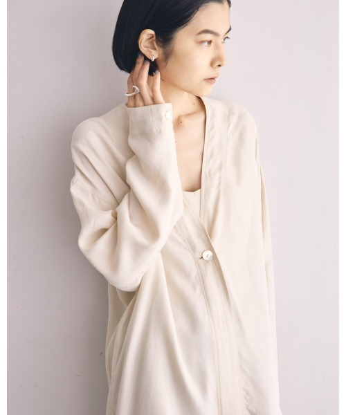 TODAYFUL 「TODAYFUL」 ノーカラージャケット FREE ベージュ