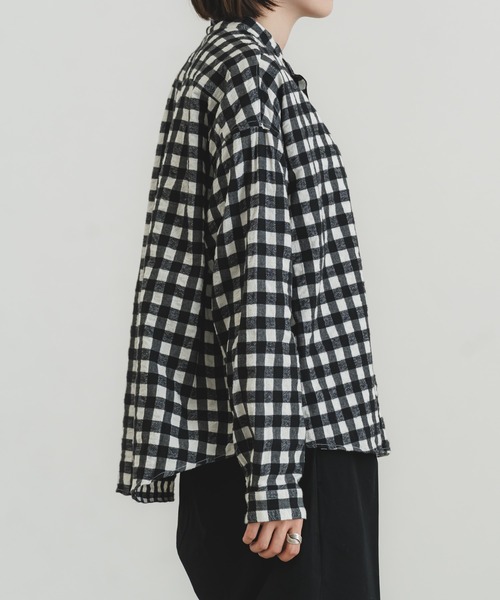 「quadro」 長袖ブラウス FREE ブラック レディース_画像5