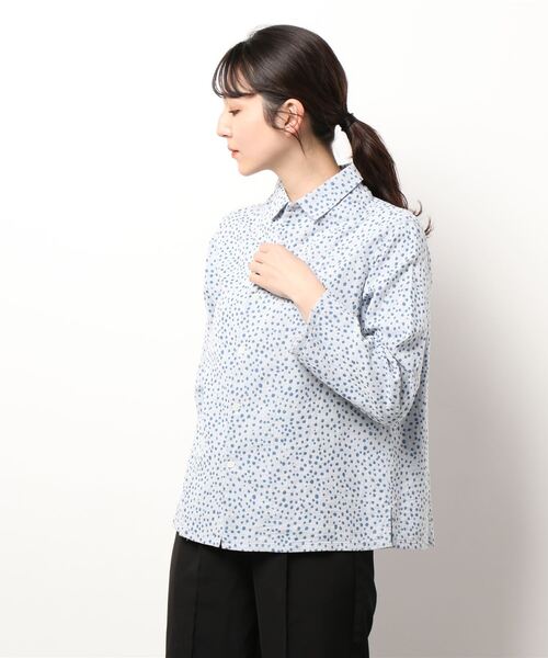 プランテーション 長袖ブラウス Plantation（プランテーション） 長袖ブラウス M size ホワイト