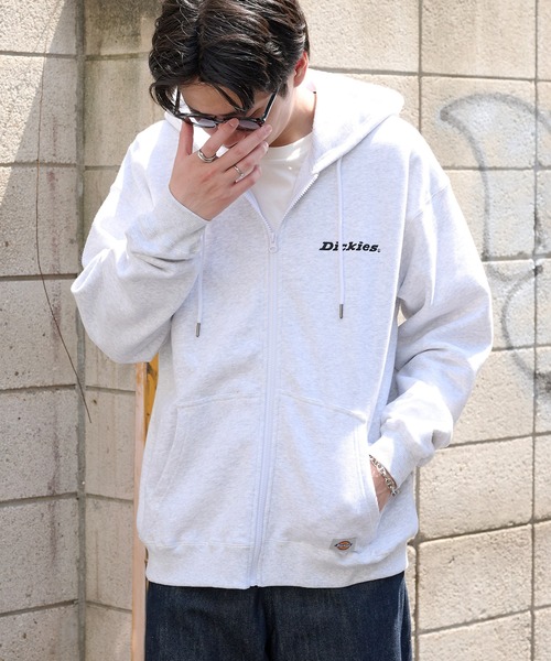 Dickies（ディッキーズ） パーカー 「Dickies」裏起毛 フルZIPパーカー