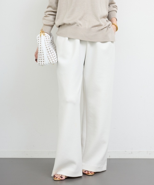 「Deuxieme Classe」 「MUSE de Deuxieme Classe」パンツ 36 ホワイト レディース_画像4