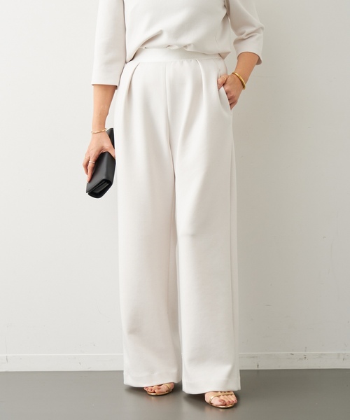 「Deuxieme Classe」 「MUSE de Deuxieme Classe」パンツ 36 ホワイト レディース_画像9