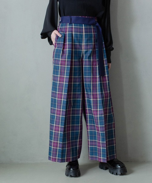 「MARECHAL TERRE」 パンツ MEDIUM グリーン レディース_画像2