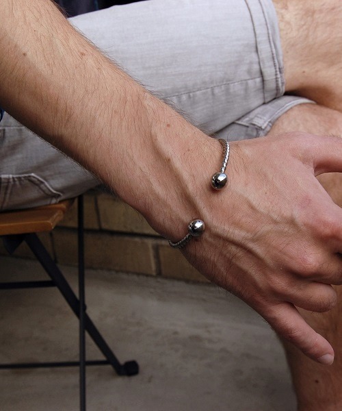 「tone」 バングル FREE シルバー レディース_画像5