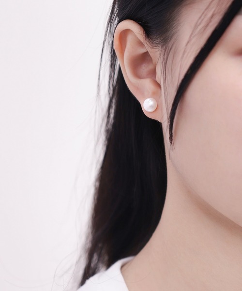 「ESTELLE」 ピアス（両耳用） - イエローゴールド レディース_画像8