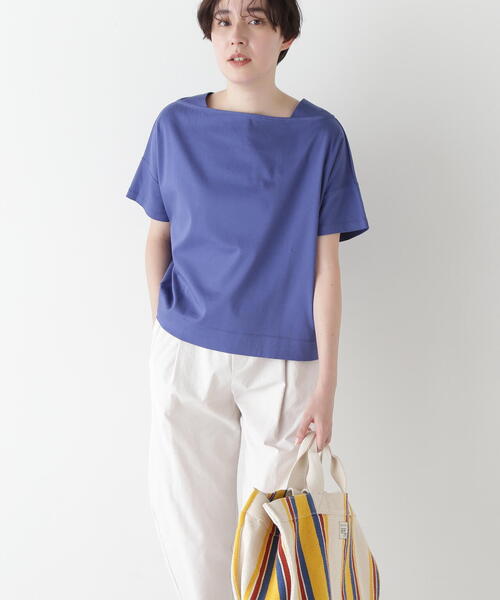 「human woman」 半袖カットソー MEDIUM グレー レディース_画像9