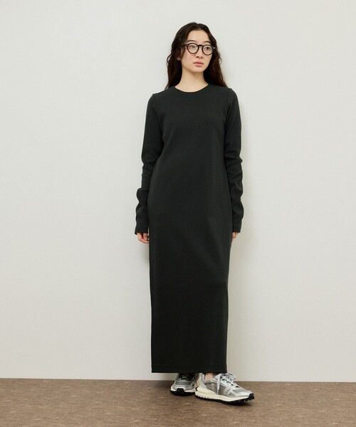 新品タグ付きADAM ET ROPE' FEMME アダムエロペ ワンピース ADAM ET ROPE'（アダムエロペ） ワンピース BOTANICAL DYED DRESS