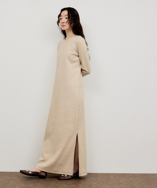 ヌキテパ アダムエロペ別注 ロングマキシワンピース インド綿 ADAM ET ROPE'（アダムエロペ） ワンピース BOTANICAL DYED DRESS