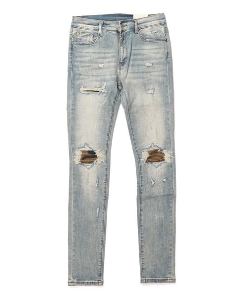 mnml（ミニマル） ジーンズ mnml「ミニマル」-X204 CAMO SKINNY FIT