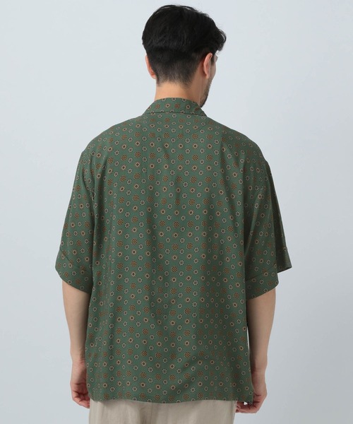 「SUNNY SPORTS」 半袖シャツ MEDIUM グリーン メンズ_画像9