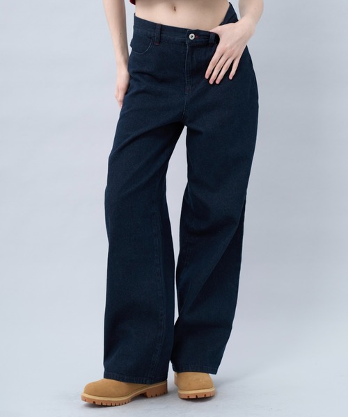 BENUA ワイドパンツ ジーンズ デニム デニムパンツ Wide leg denim