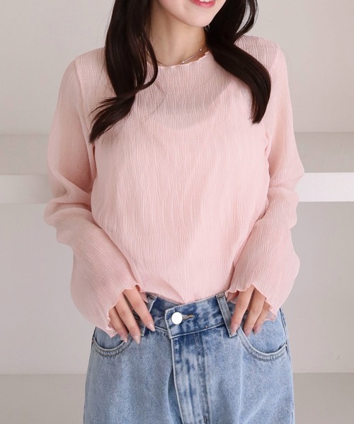 archives（アルシーヴ） tシャツ シアー楊柳TOPS／ レディース