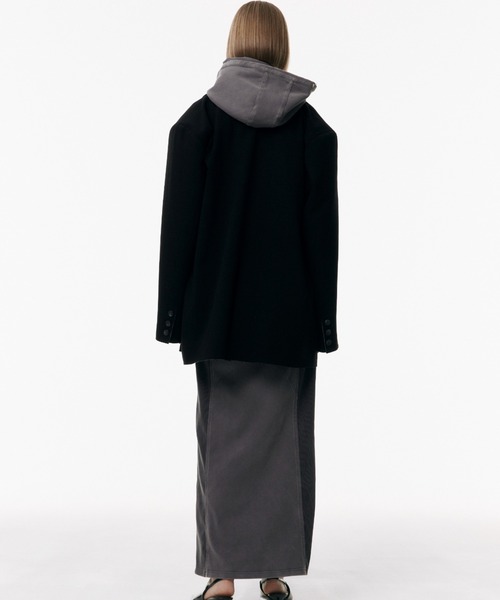 「JOSE MOON」 ベアトップワンピース 36 ベージュ レディース_画像6